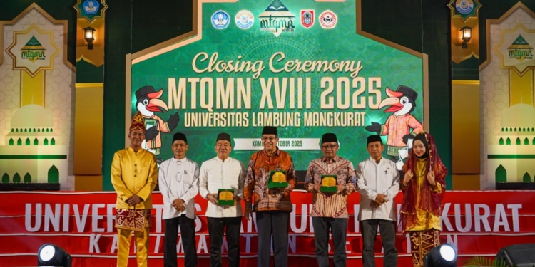 Resmi Ditutup, ULM Sukses Jadi Tuan Rumah MTQMN XVIII