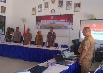 Babinsa Koramil 1006-11/Aluh-Aluh Hadiri Sosialisasi Pengawalan Perda P4GNPN, Wujud Sinergi Cegah Peredaran Narkoba di Kecamatan Aluh-Aluh