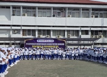 Kodim 1006/Banjar Dukung Semangat Juang Atlet di Ajang Porprov XII dan Peparprov V Kalimantan Selatan