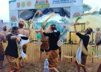 Karang Taruna Kalsel Gaungkan Aksi Peduli Sampah dan Sungai Lewat Kemah Karya Bakti