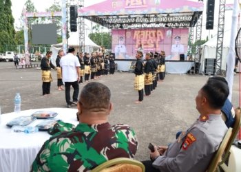 Kodim 1006/Banjar Hadiri Karang Taruna Festival dan Peringatan Hari Santri Nasional Kota Banjarbaru Tahun 2025