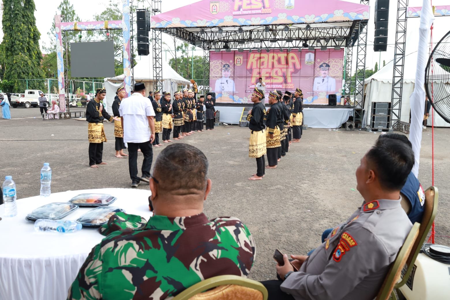 Kodim 1006/Banjar Hadiri Karang Taruna Festival dan Peringatan Hari Santri Nasional Kota Banjarbaru Tahun 2025