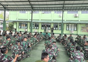 Dandim 1006/Banjar Tekankan Disiplin dan Profesionalisme dalam Apel Gabungan dan Jam Komandan