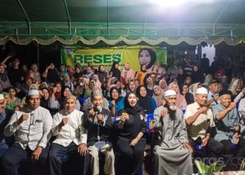 Ratusan Warga Padati Reses Liana di Pramuka, Drainase dan Jalan Lingkungan Jadi Sorotan