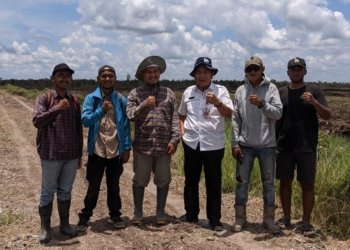 Distan Kabupaten Banjar Kawal Program Cetak Sawah Rakyat, Bangun Tanggul untuk Antisipasi Banjir