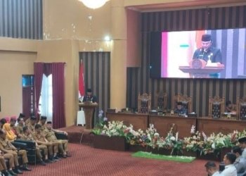 DPRD Tanah Bumbu Gelar Paripurna Tentang Raperda Pembentukan 17 Desa Baru