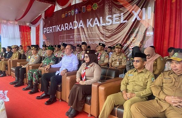 Sekretaris DPRD Balangan Hadiri Pembukaan Pertikarada Kalsel ke-12: Dukung Semangat dan Karakter Pramuka Muda