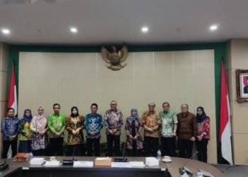 Ketua DPRD Balangan Hj Linda Wati Hadiri Pembahasan Raperda RTRW di Kementerian ATR/BPN