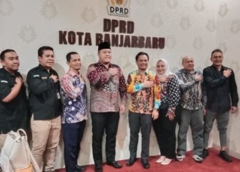 Formasi Baru KPU Banjarbaru Sambangi DPRD, Bahas Dapil dan Penambahan Kursi Parlemen