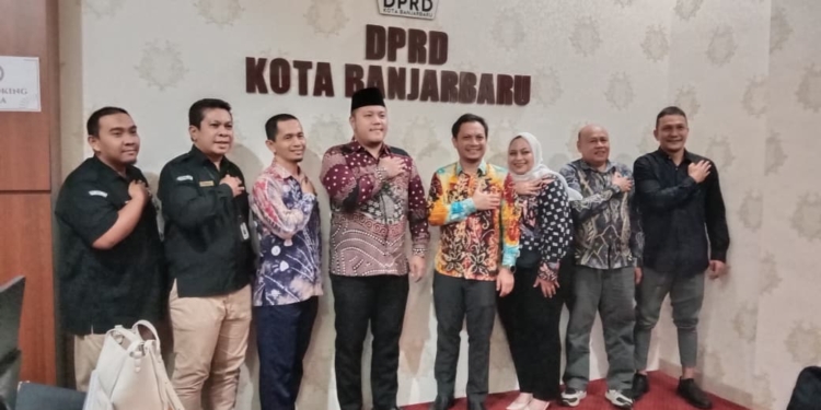 Formasi Baru KPU Banjarbaru Sambangi DPRD, Bahas Dapil dan Penambahan Kursi Parlemen
