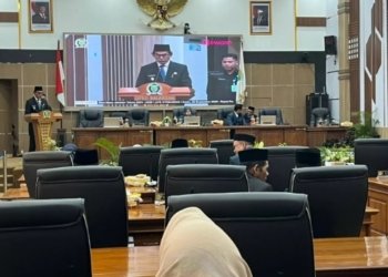 Wabup Akhmad Fauzi Sampaikan Pesan untuk Anggota DPRD Balangan Baru Dilantik
