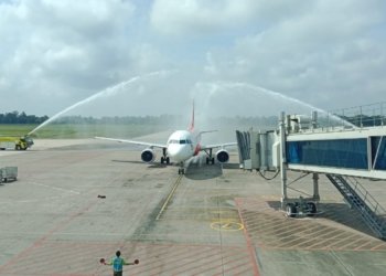 Penerbangan Perdana AirAsia Hubungkan Banjarmasin-Kuala Lumpur, Simbol Eratnya Hubungan Serumpun