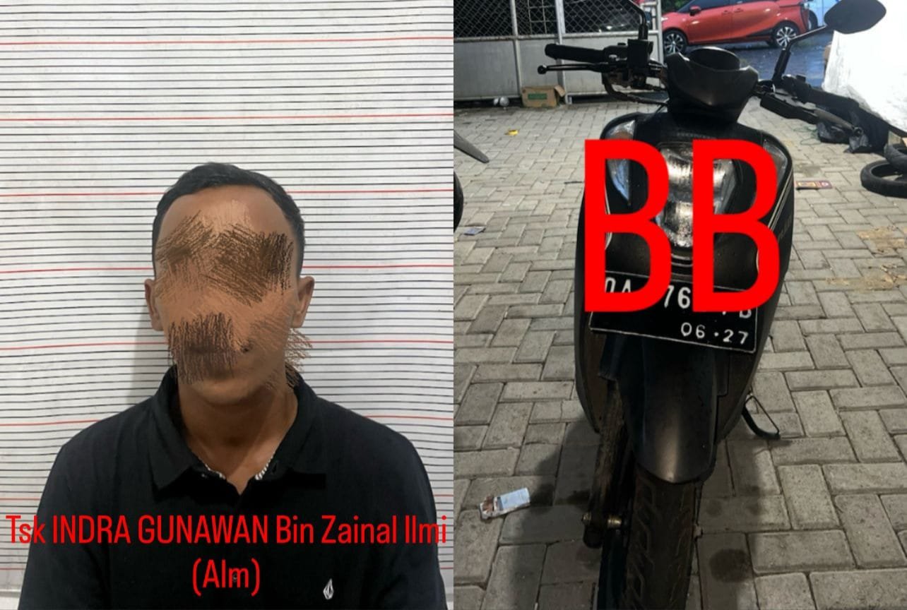 Penjarah Sepeda Motor di Banjarbaru Kena Ringkus di Tabalong
