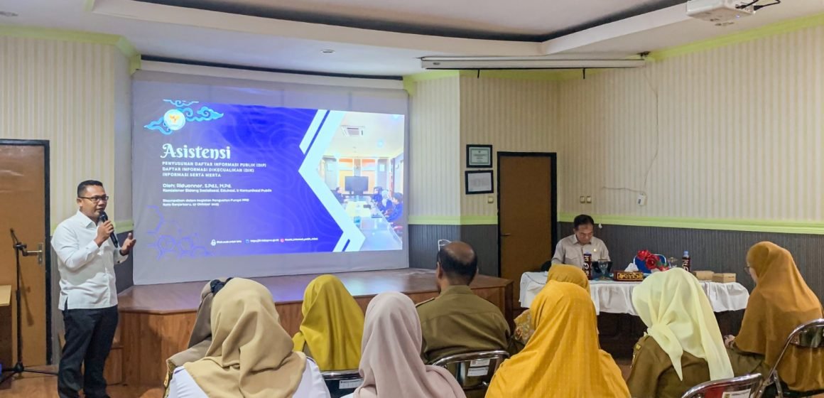Pemerintah Kota Banjarbaru Gelar Sosialisasi Penguatan Peran PPID dalam Keterbukaan Informasi Publik