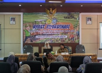 Distan Kabupaten Banjar Gelar Rakor e-RDKK 2026, Pastikan Penyaluran Pupuk Bersubsidi Tepat Sasaran dan Efektif
