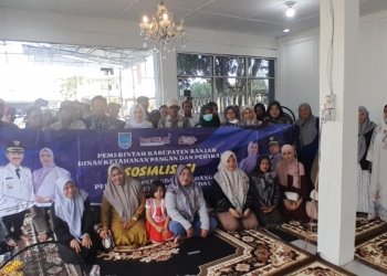 DKPP Kabupaten Banjar Gelar Sosialisasi Kesehatan Ikan dan Lingkungan Budidaya di Astambul