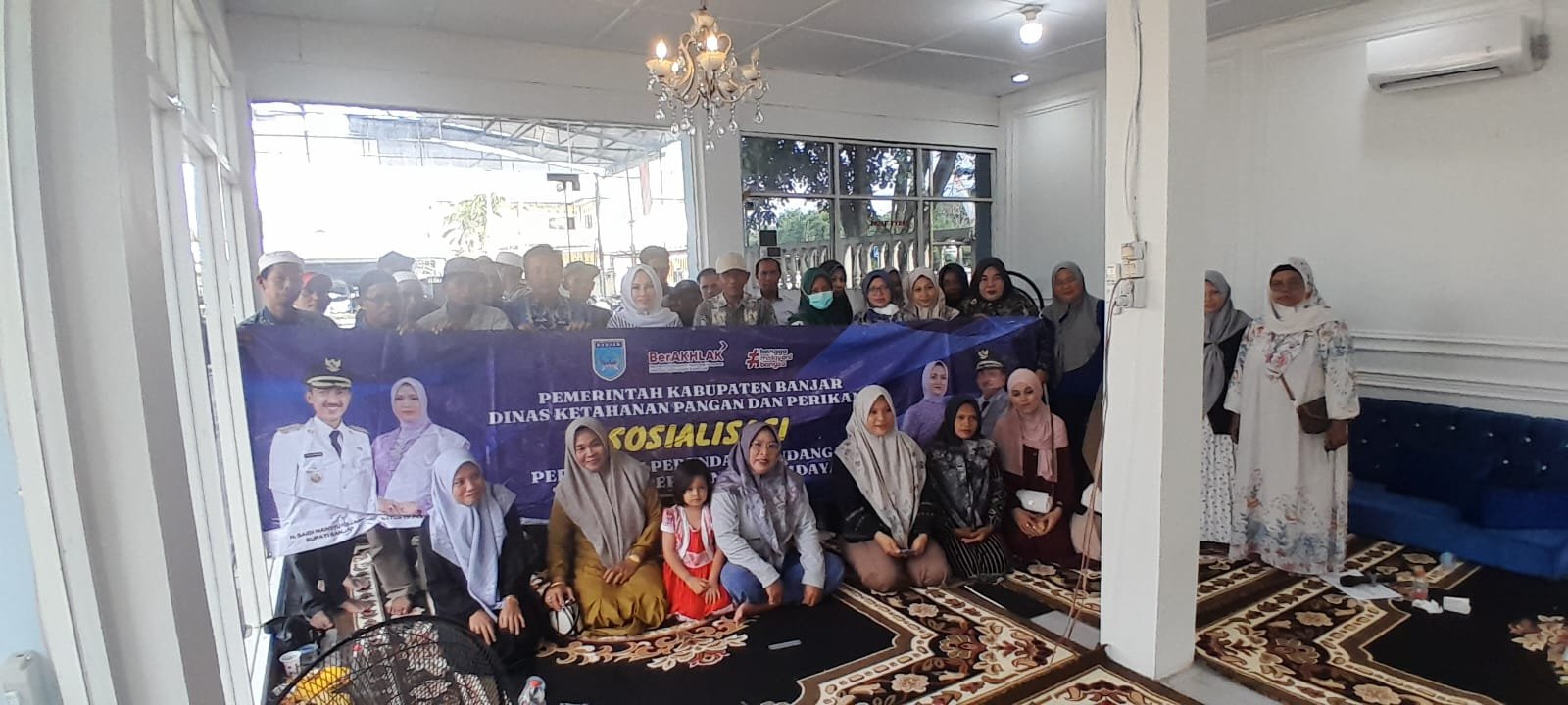 DKPP Kabupaten Banjar Gelar Sosialisasi Kesehatan Ikan dan Lingkungan Budidaya di Astambul