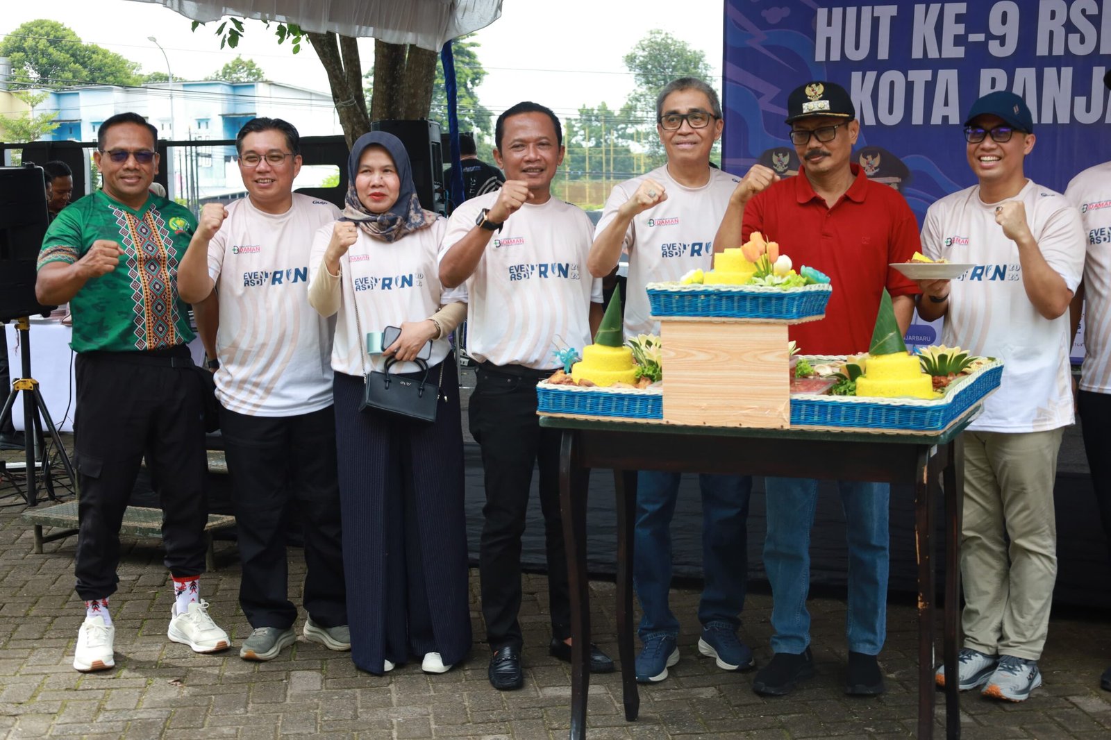 Kodim 1006/Banjar Hadiri Perayaan HUT ke-9 RSD Idaman dan Event RSDI Run 2025