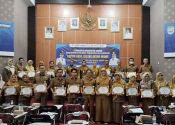 DKUMPP Banjar Pastikan Akurasi Timbangan dan Alat Ukur Kesehatan Lewat Program Gelang Anting Manis 2025