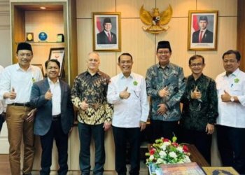 Rektor UIN Raden Intan Lampung Dampingi Vice Rector TSU Rusia Bahas Kerja Sama Akademik