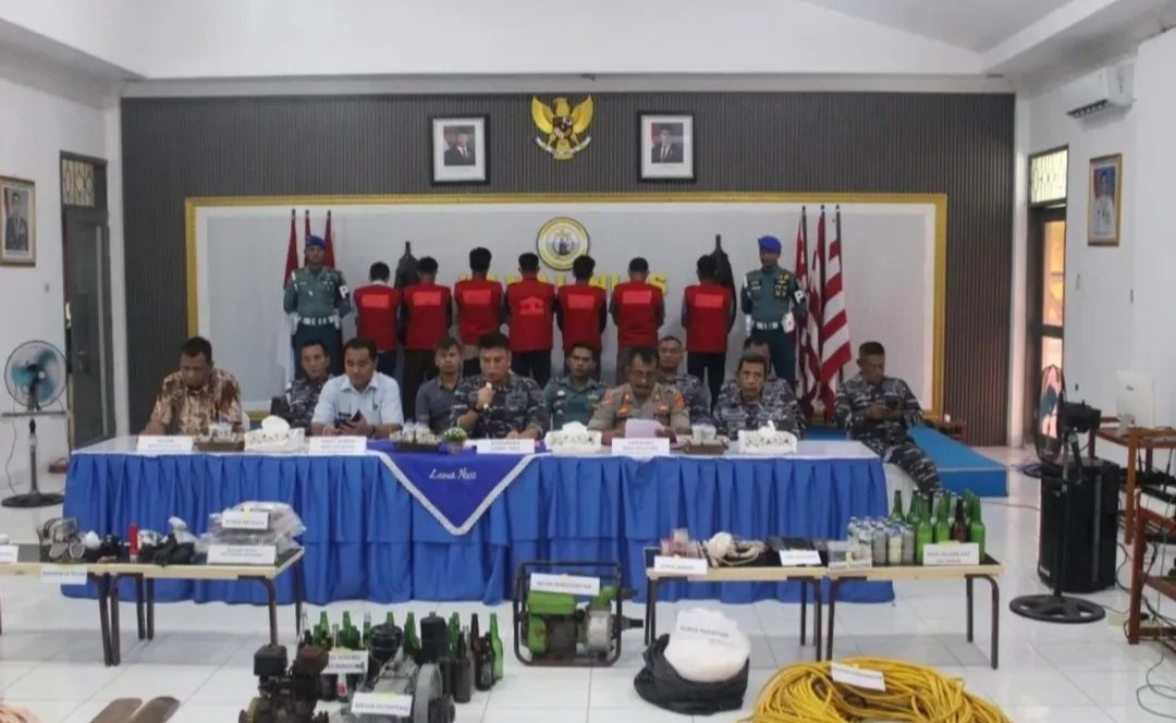 TNI AL Gagalkan Aksi Bom Ikan di Perairan Hibala, Nias Selatan