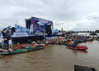 Festival Pasar Terapung Lok Baintan 2025, Transaksi Barter dan Pesona Budaya Sungai Jadi Daya Tarik Utama