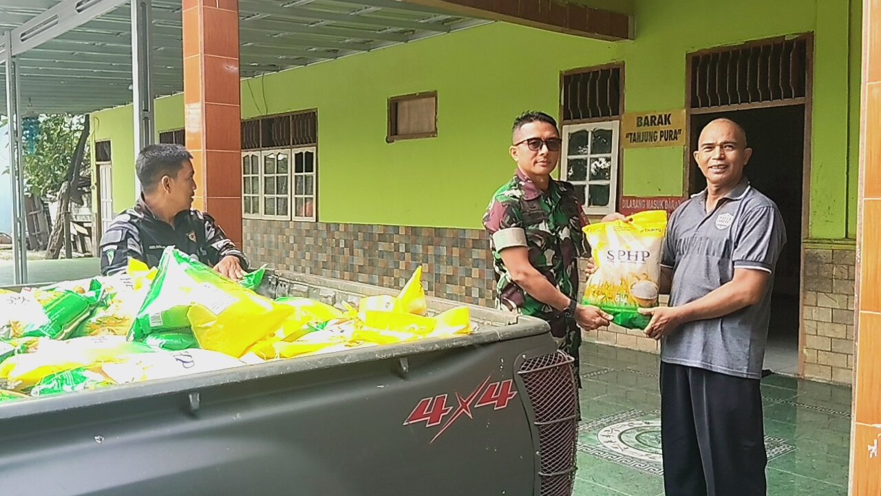 Kodim 1006/Banjar Salurkan 100 Sak Beras ke Panti Asuhan Wiyata, Wujud Nyata Kepedulian di Hari Pahlawan