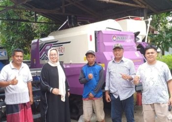 Ketua DPD Tani Merdeka Indonesia Kabupaten Banjar Kunjungi Kelompok Tani, Kelangkaan Solar Yang Jadi Keluhan Petani
