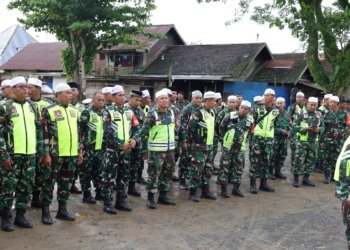Kodim 1006/ Banjar Kawal Ribuan Jamaah di Haul ke-57 KH Anang Sya’rani Arif
