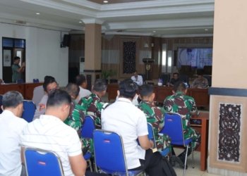 Kodim 1006/Banjar Hadiri Rapat Satgas Penanganan Premanisme dan Ormas Bermasalah Tahun 2025 Kota Banjarbaru