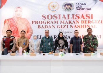 DPR RI dan Badan Gizi Nasional Gelar Sosialisasi Makan Bergizi Gratis di Tambang Ulang Tanah Laut, Dukung Indonesia Emas 2045