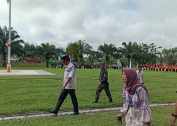 Pemerintah Kabupaten Balangan Gelar Apel Batingsor, Wujud Siaga Hadapi Potensi Bencana
