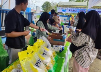 Warga Serbu Pasar Murah Di Sarigadung: Pemerintah dan Swasta Bergerak Cepat Kendalikan Inflasi Pangan