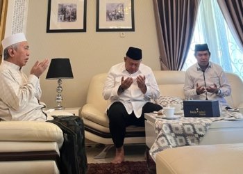 Ketua DPC PKB Banjar Dampingi Wakil Ketua DPR RI Cucun Ahmad Syamsurijal Silaturahmi ke Kediaman Rais Syuriah PWNU Kalsel Guru Wildan Salman