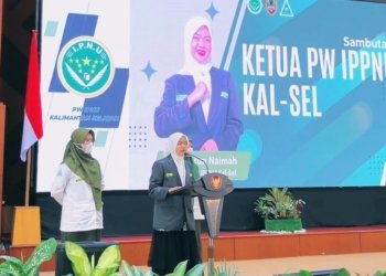 Ketua PW IPPNU Kalimantan Selatan Tekankan Penguatan Identitas Pelajar pada Workshop “Glow Up Academy” di Mahligai Pancasila