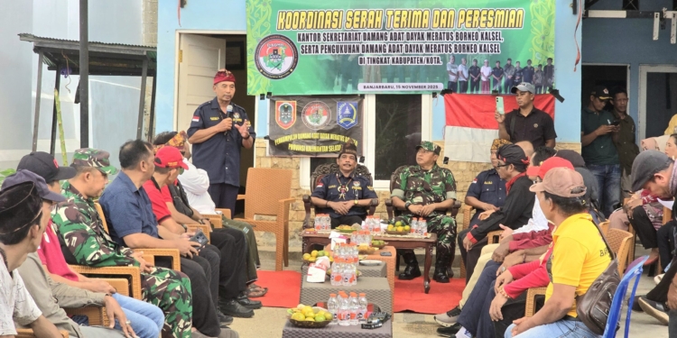 Sekretariat Damang Adat Dayak Meratus Borneo Kalsel Diresmikan
