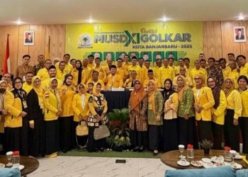 Gusti Rizky Sukma Iskandar Putera Kembali Pimpin Golkar Banjarbaru untuk Periode 2025-2030