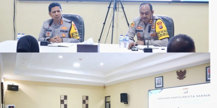 Kapolresta Manado Tekankan Respons Cepat dan Pelayanan Humanis, Jajaran Polsek Diminta Proaktif Antisipasi Gangguan Kamtibmas