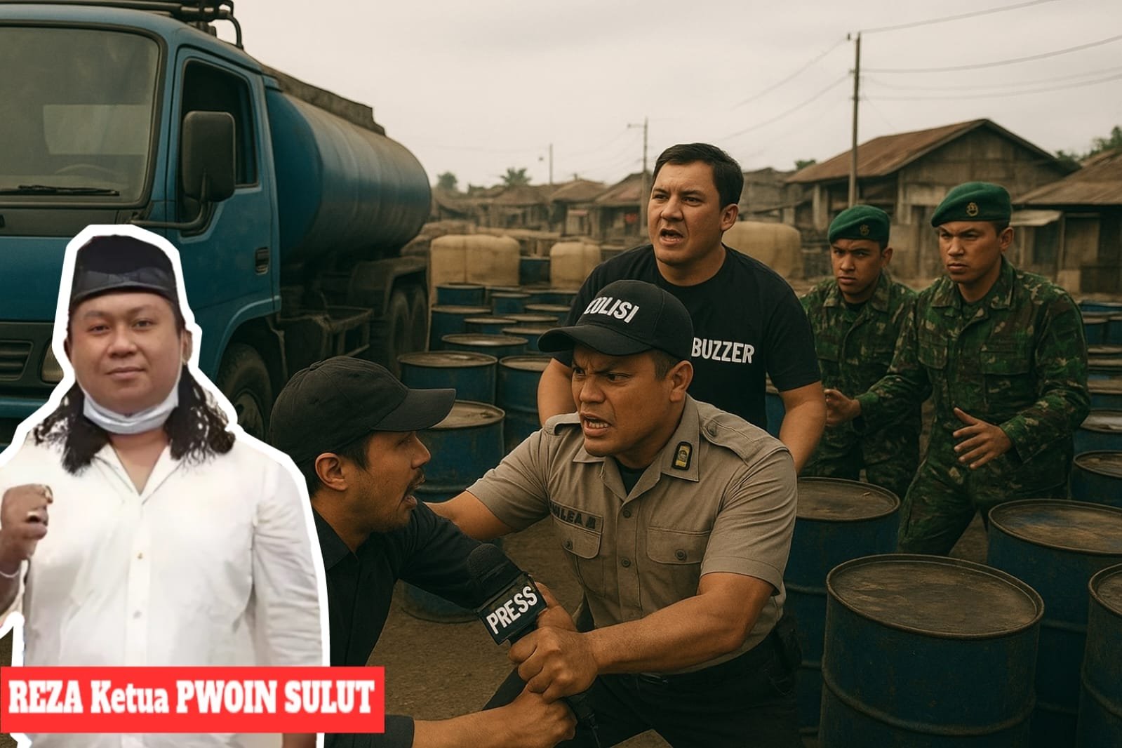 PWOIN Sulut Kecam Intimidasi Jurnalis oleh Oknum Polisi Terkait Dugaan Kasus BBM Ilegal