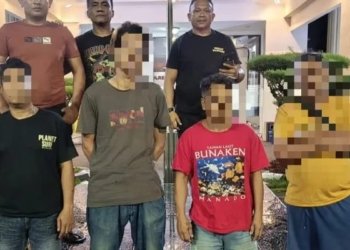 Tim Delta Resmob Ringkus Empat Pelaku Penganiayaan Bersenjata di Bailang