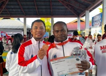 Atlet Shorinji Kempo Deninteldam XIII/Merdeka Serka Kevin Ronaldi Sumbang Medali Perunggu di Porprov Sulut XII 2025