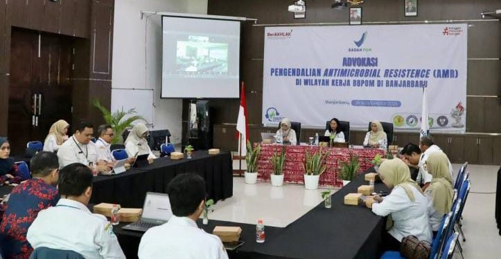 Advokasi AMR 2025: BBPOM Banjarbaru Ingatkan Bahaya Silent Pandemic