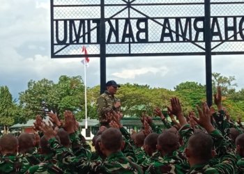 Menteri Pertahanan RI Tinjau Pembentukan Prajurit Baru di Kalimantan Selatan