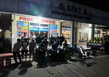 Timsus Satya Polres Minut Sapu Bersih Komplotan Curanmor dan Pencuri Tabung Gas Lintas Daerah