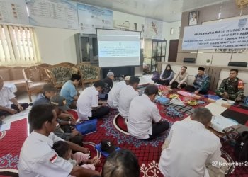 Babinsa Koramil 1006-10/Kertak Hanyar Dorong Sinergi Pembangunan pada Musrenbang Kelurahan Manarap Lama 2026