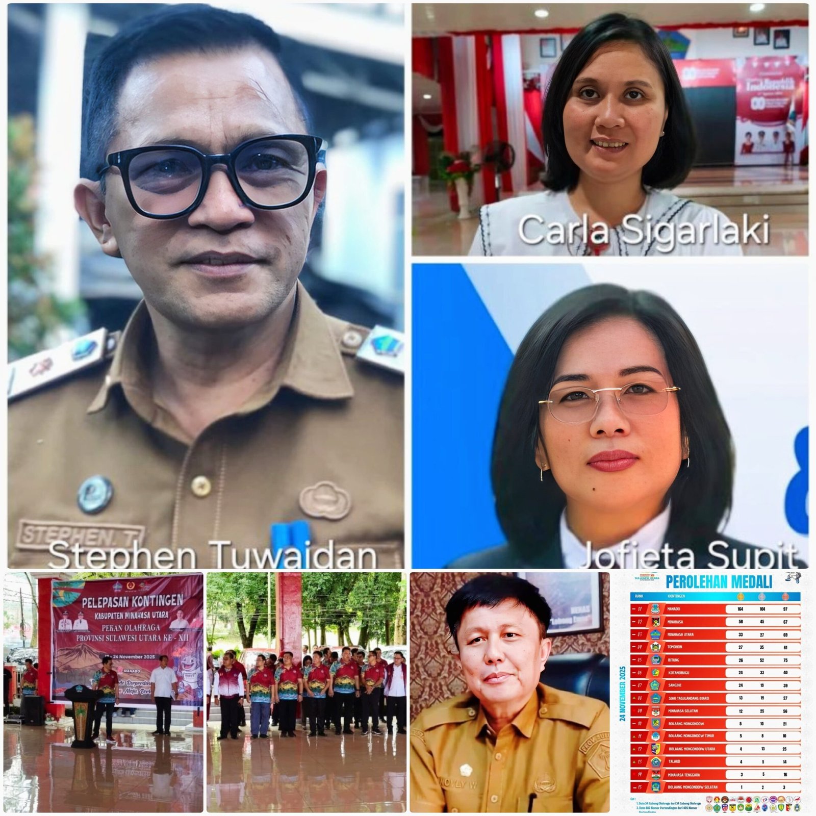 Cabor Tenis Meja Minut Bersinar di Porprov XII Sulut 2025: Koleksi 5 Emas, Mantapkan Status Juara Umum