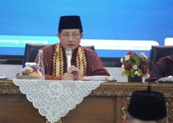 Menag Ajak ASN Kemenag Lampung Terapkan Ikhlas Beramal, Rawat Alam, dan Sebarkan Cinta dalam Pendidikan