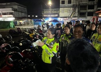 Satlantas Polres Bitung Gandeng Komunitas Motor Jadi Pelopor Keselamatan Berlalu Lintas