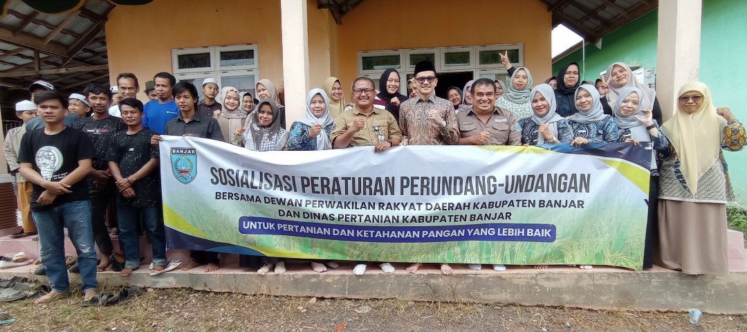 Dinas Pertanian dan DPRD Kabupaten Banjar Dorong Budidaya Kopi Melalui Sosialisasi Perda Tata Ruang
