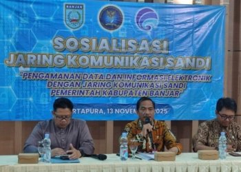 Pemerintah Kabupaten Banjar Perkuat Keamanan Siber Lewat Sosialisasi Jaring Komunikasi Sandi